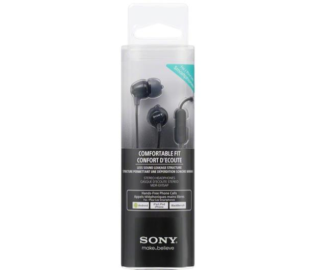 SONY MDR-EX15AP BLACK - 225362 - zdjęcie 2